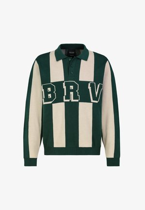 Eight 2 Nine, EIGHT 2 NINE POLO STRICKPULLOVER - Polo shirt - dark-green