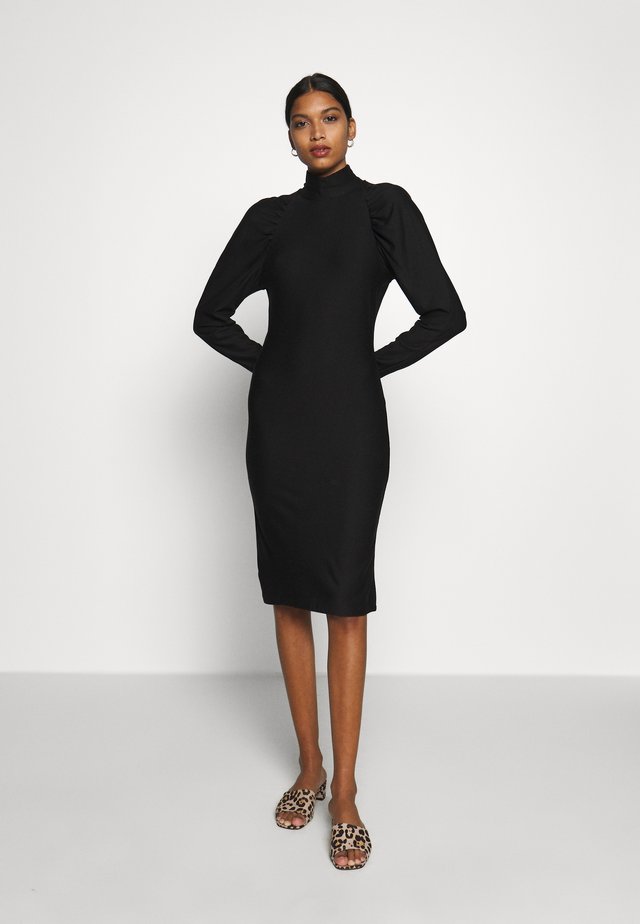 RIFAGZ SLIM DRESS - Jerseyklänning - black