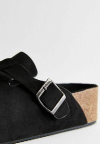 New Look SUEDE EFFECT DOUBLE SOLE - Mules - black