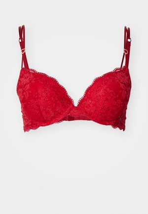 Lindex BRA MALVA IRIS - Σουτιέν με ενίσχυση - red