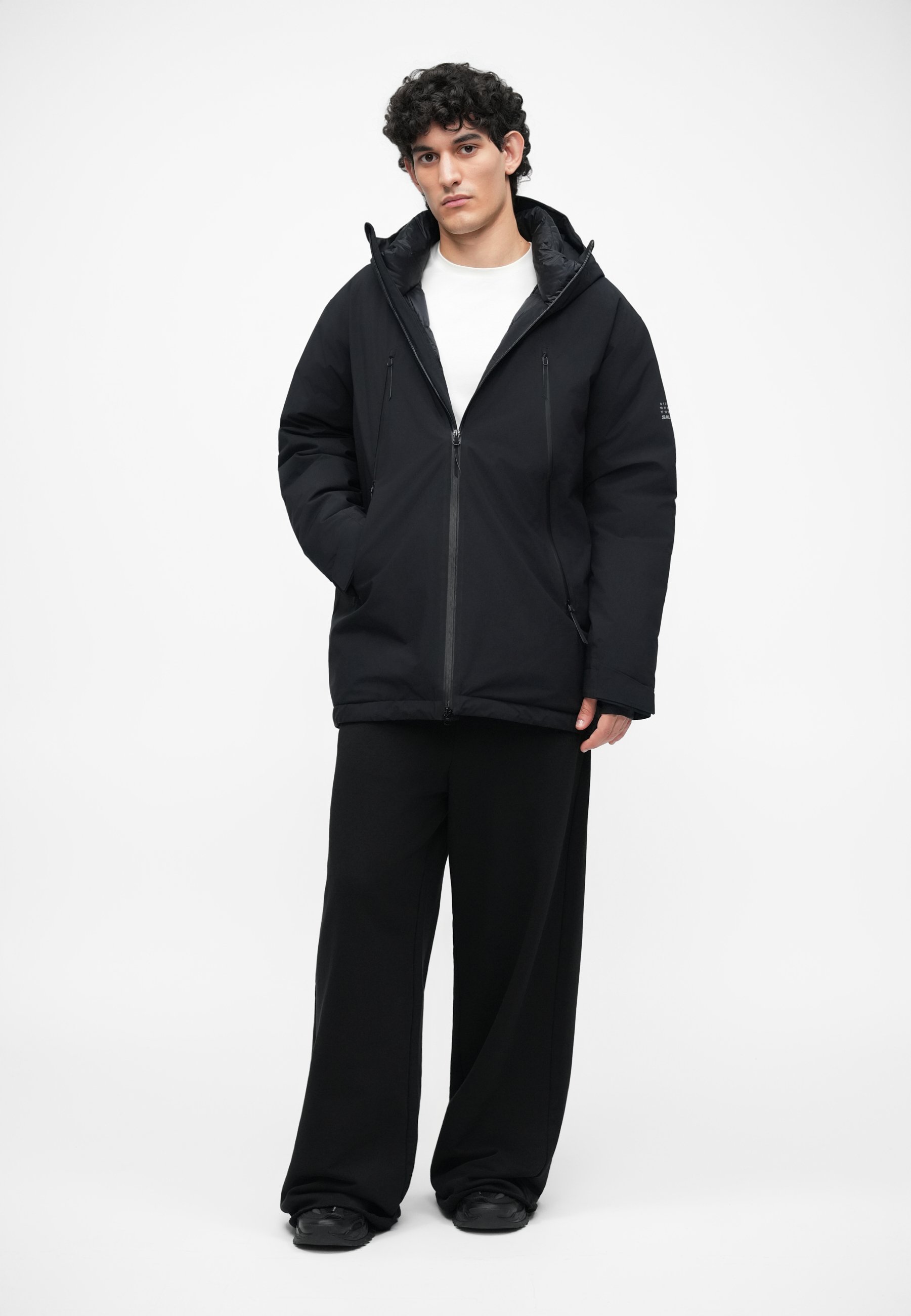 MM6 Maison Margiela SPORTSJACKET - Daunenjacke - black/schwarz