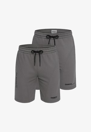 SET OF 2 - Pantalon de survêtement - grey/grey