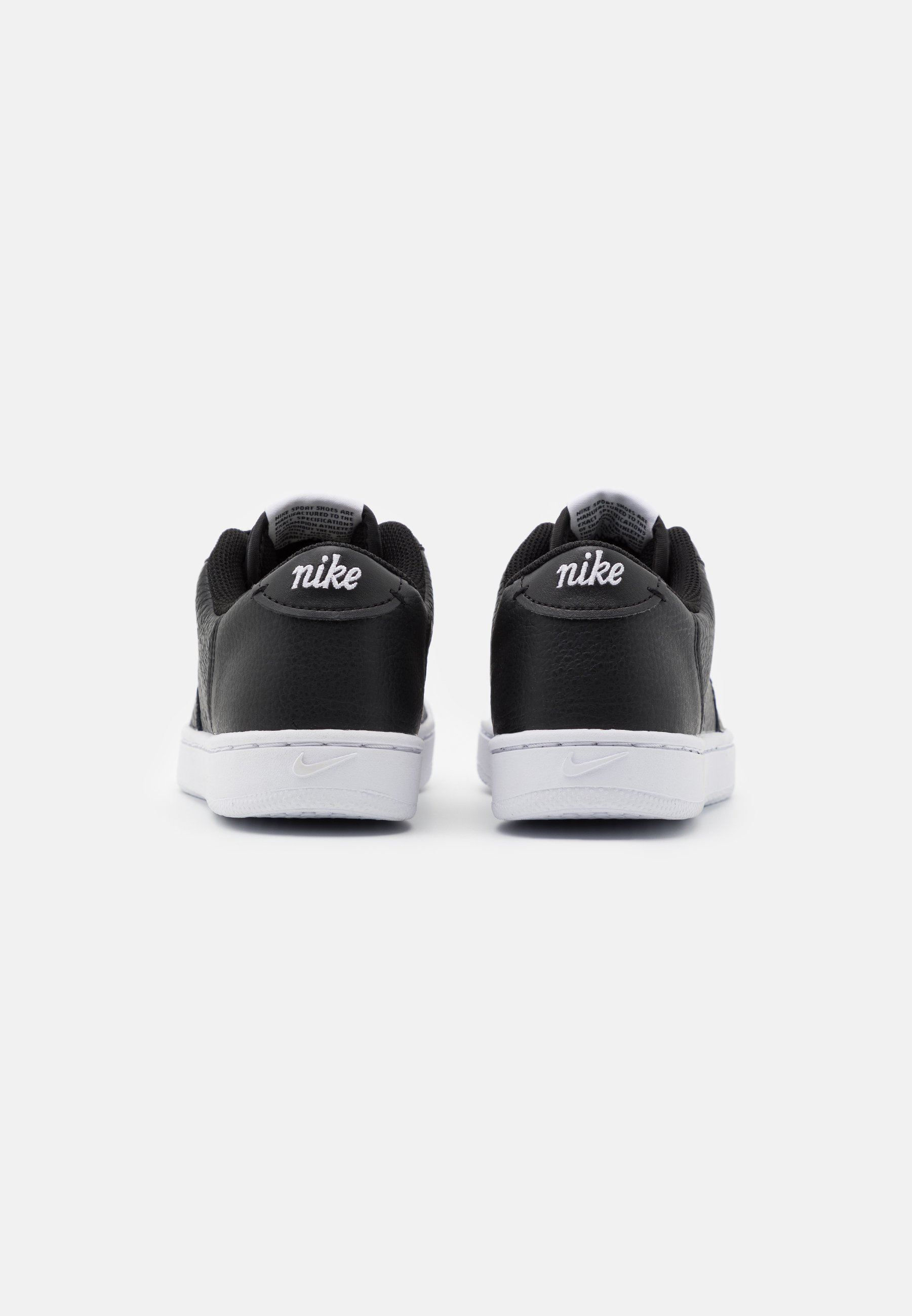 Nike Sportswear COURT VINTAGE PRM - Trainers - black/white/total  orange/black - Zalando.co.uk