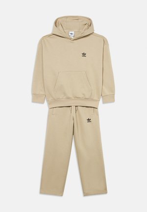 OVERSIZED HOODIE PANT KIDS UNISEX SET - Hanorac - stone khaki
