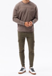 Ombre Sudadera - dark brown