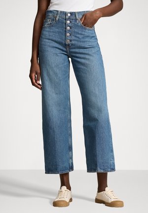 WIDE LEG CROP JEAN - Relaxed fit jeans - georgia wash