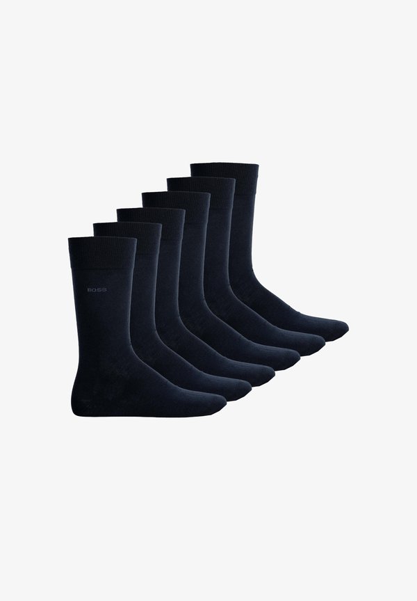 6ER PACK - FINEST SOFT - Socks - dunkelblau