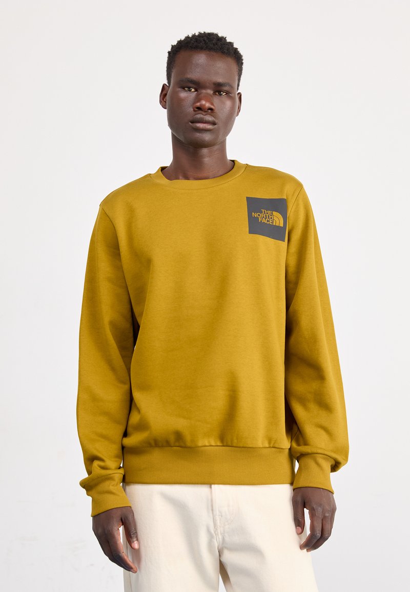 The North Face M FINE CREW - Felpa - khaki