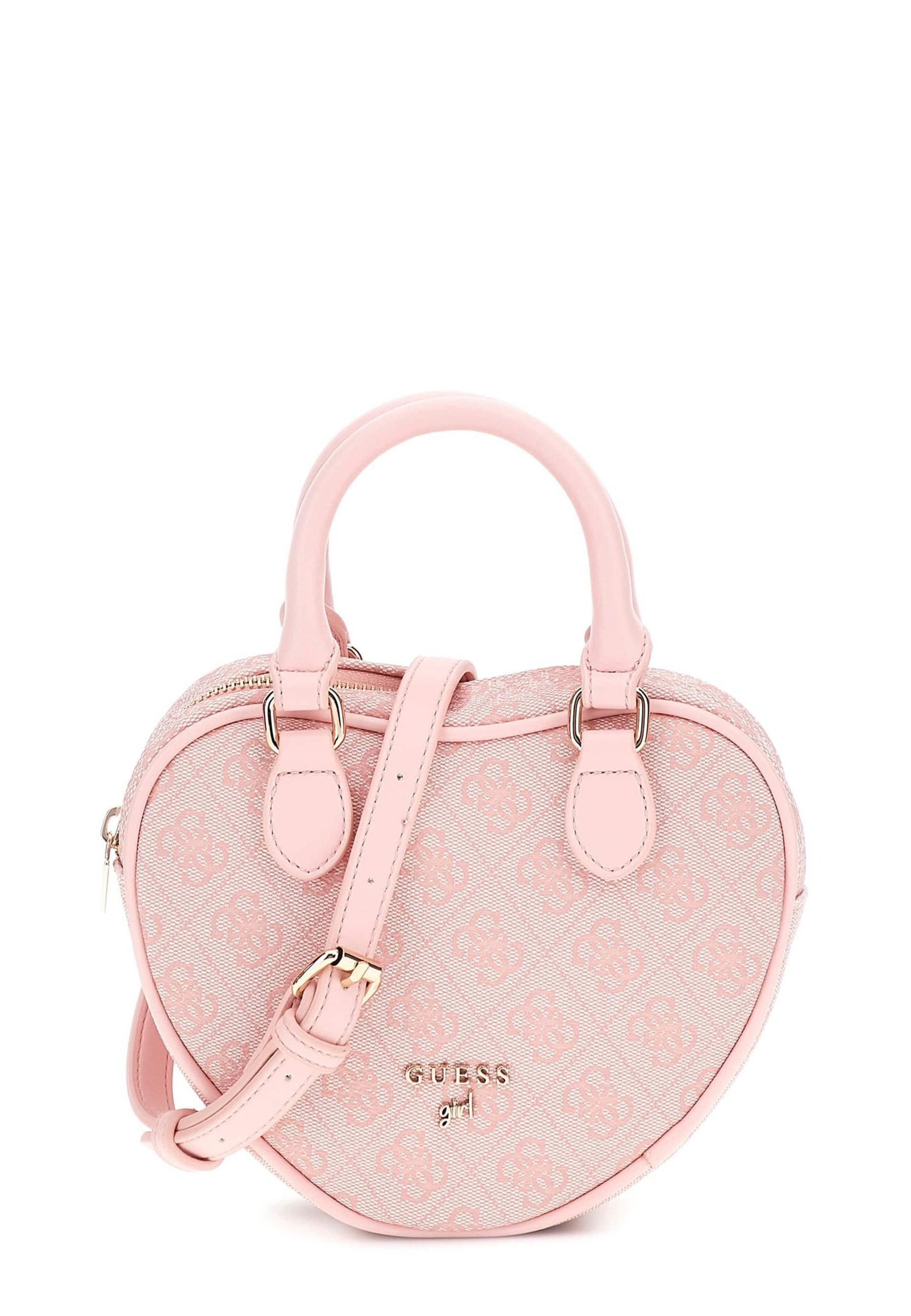 Guess CUORE LOGO 4G ALL OVER Borsa a mano rosa/fuxia Zalando