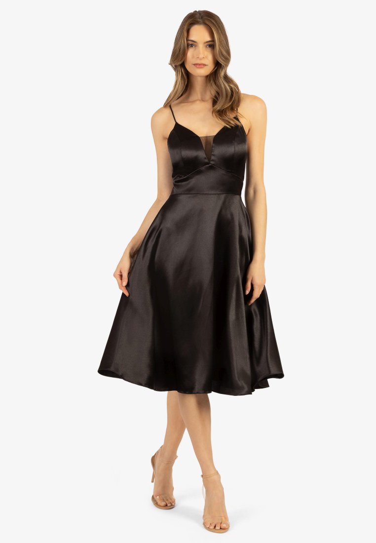 Apart Glamour Cocktailjurk zwart Apart Glamour Cocktailjurk zwart