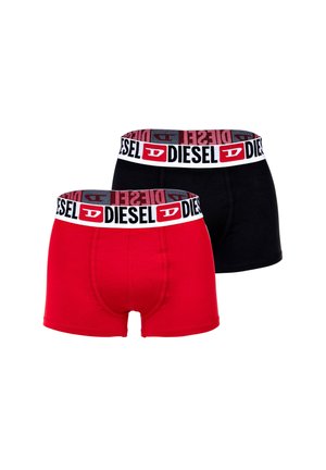 2ER PACK - UMBX - LOGOBUND - Pants - rot schwarz