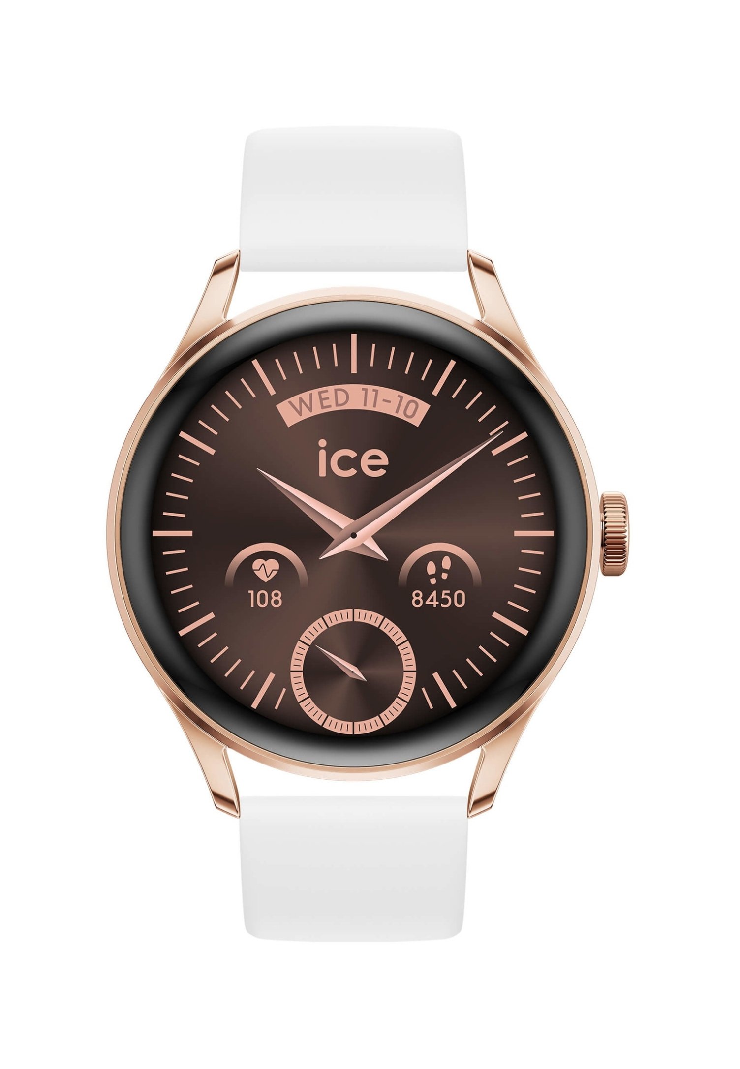 Montre Connectée Montre Cadran Paillette Ice-Watch Montre White/blanc