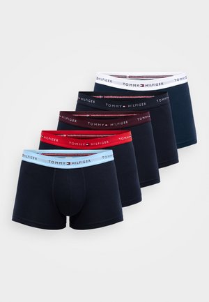 5 PACK - Trumpikės - dark blue/red