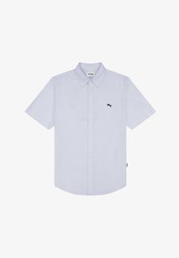 Nevybráno, blue stripe oxford