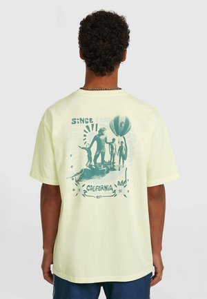 GRAPHIC-TEES SHORTSLEEVE - Μπλουζάκι με στάμπα - rainforest dew