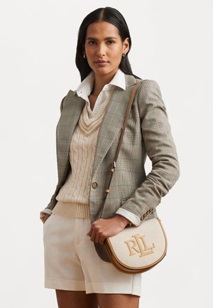 CANVAS & LEATHER MEDIUM WITLEY CROSSBODY - Rankinė per petį - beige