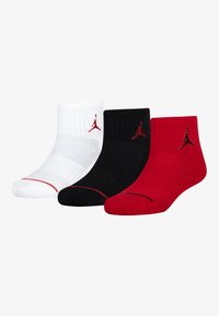 Jordan - JUMPMAN QUARTER UNISEX 3 PACK - Chaussettes - gym red Image miniature 1