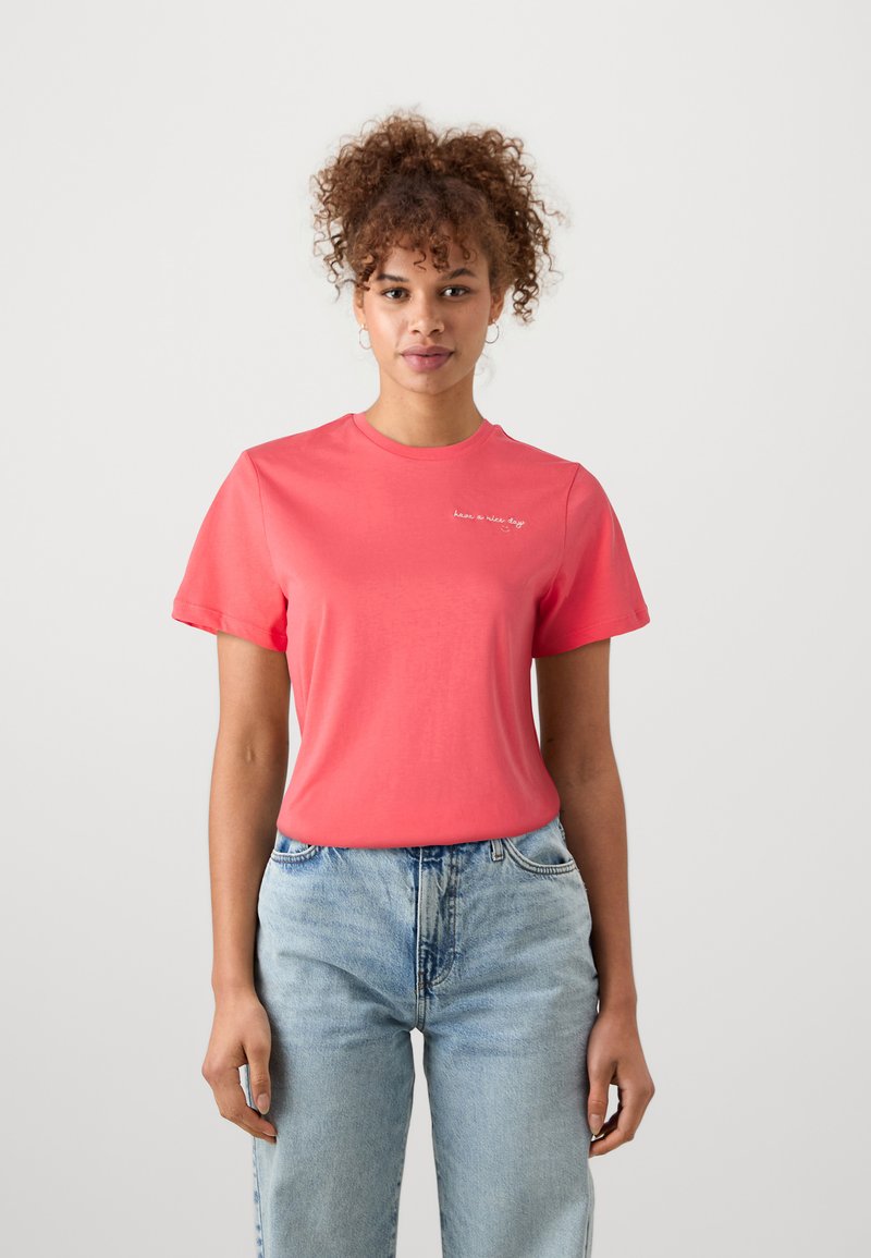ONLY Tall ONLLOLLY TEE - T-shirt print - coral paradise