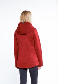 Schmuddelwedda FRAULLY - Jas - Dark Red Melange