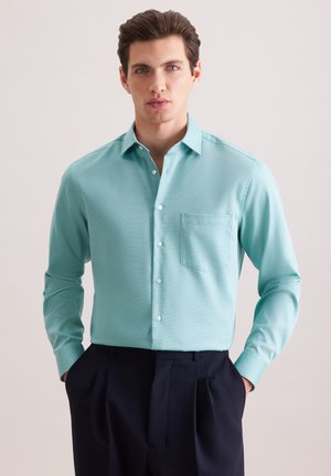 BUSINESS SCHWARZE ROSE - Businesshemd - turquoise