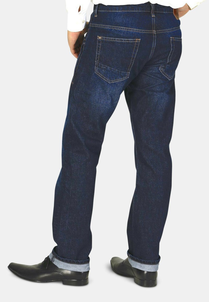 Herren Skinny Fit | Torland Jeans Straight Leg dark indigo/dark-blue denim - SK91920 Herren Skinny Fit | Torland Jeans Straight Leg dark indigo/dark-blue denim - SK91920