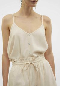 Vero Moda VMMYMILO - Topp - oatmeal
