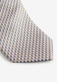 Next TEXTURED REGULAR - REGULAR FIT - Corbata - neutral brown blue