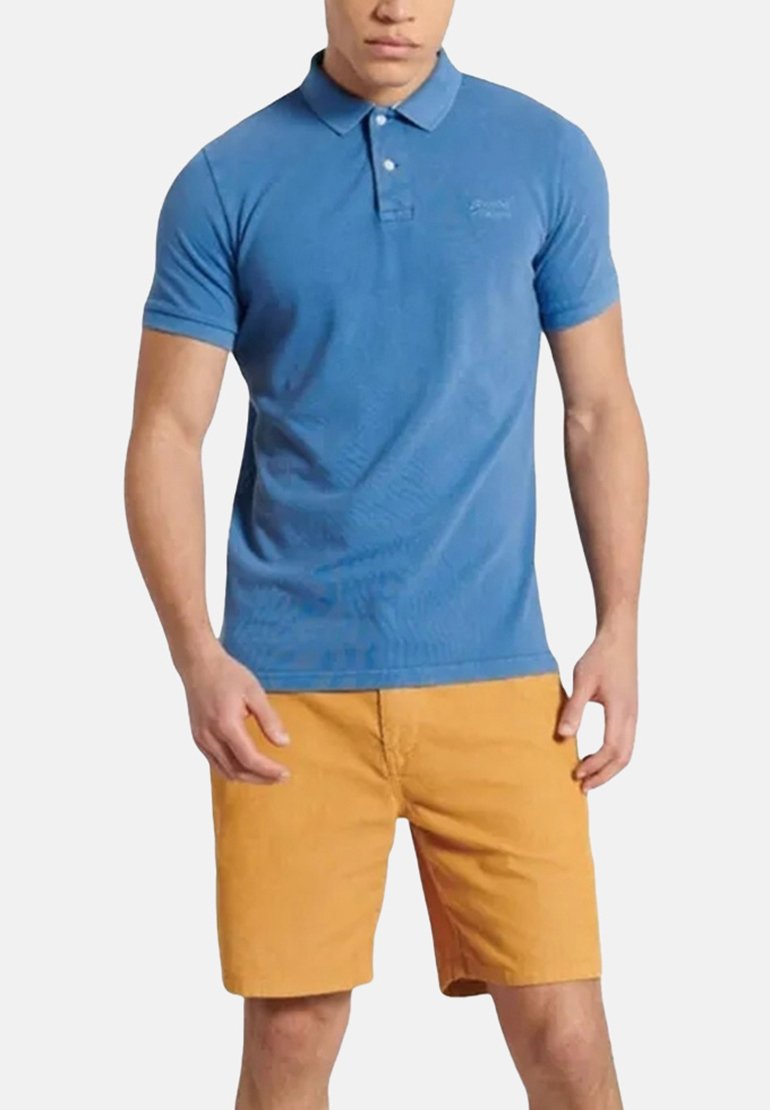 Superdry & Co VINT DESTROY - Polo - blue