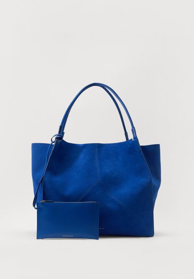 Victoria Beckham XL TOTE - Geantă de pânză - sapphire blue