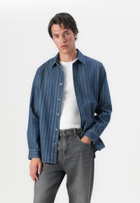 Samsøe Samsøe SADAMON SHIRT - Camicia - denim