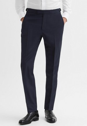 REGULAR FIT - HOPE MODERN FIT TRAVEL  - Pantaloni - navy