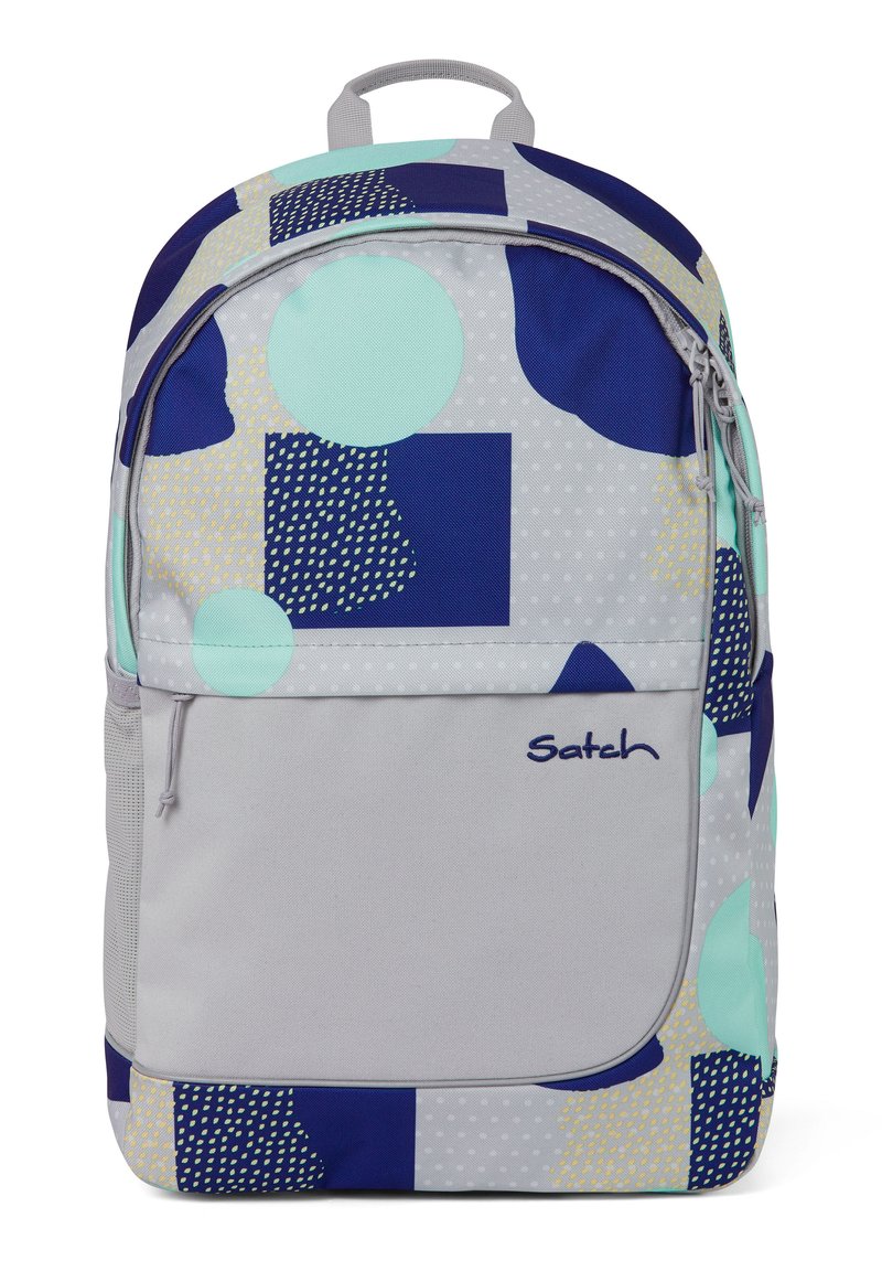 Satch DAY FLY 45 CM LAPTOPFACH - Zaino - grey blue turquoise