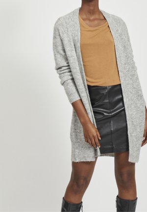 Strickjacke - light grey