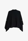 PONCHO - Κάπα - black