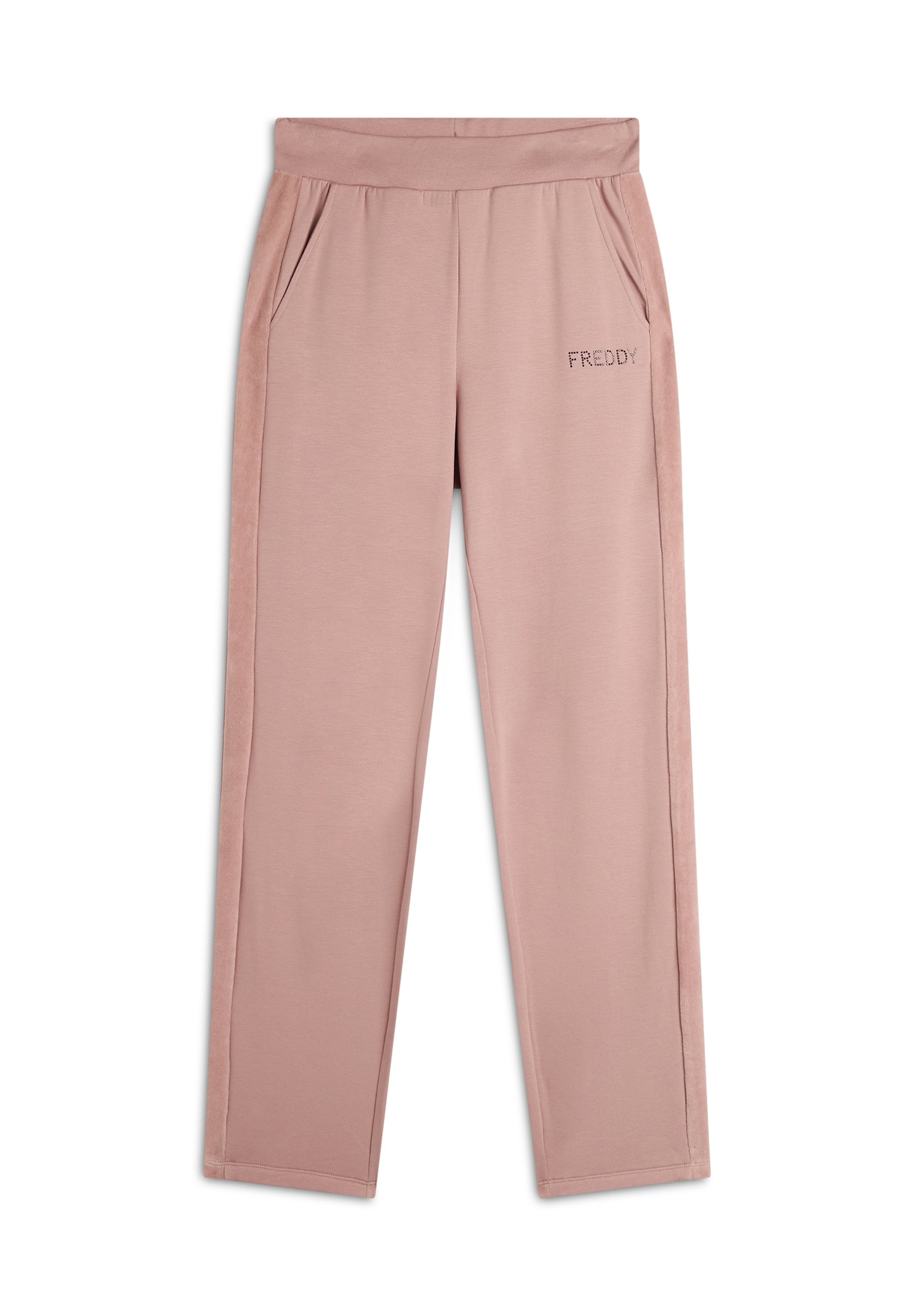 Freddy Pantaloni fawn/rosa