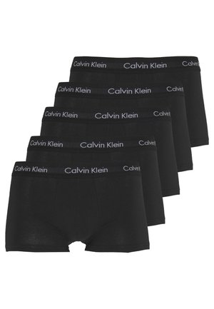 Calvin Klein Underwear STRETCH LOW RISE TRUNK 5 PACK - Pants - black