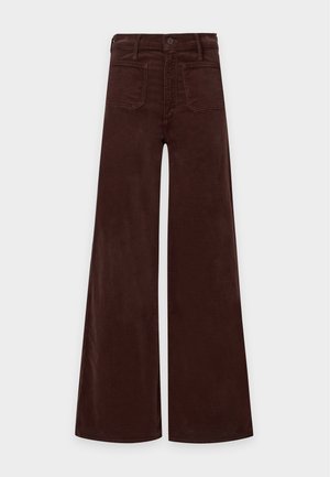 Mother, THE PATCH POCKET UNDERCOVER SNEAK - Панталони - chocolate brown