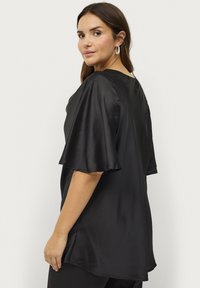 Ellos Plus collection OBERTEIL - Bluse - schwarz