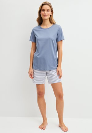 SET - Nachtwäsche Set - aura blue