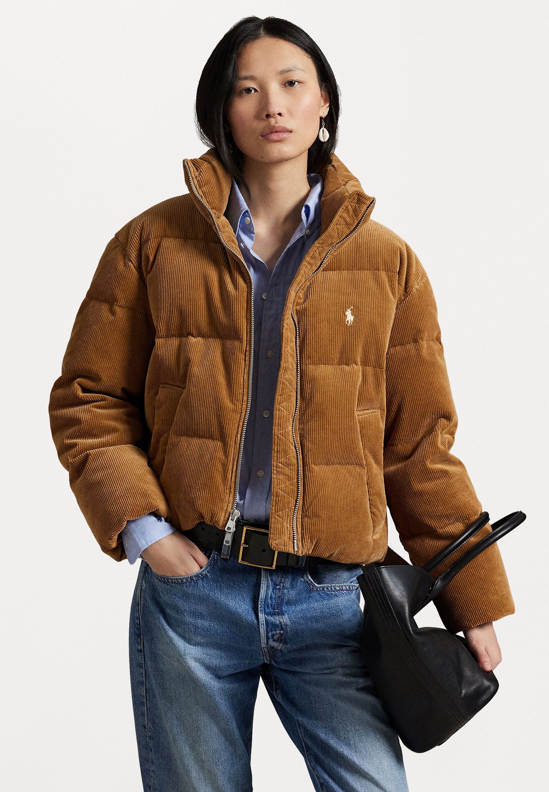 Polo Ralph Lauren QUILTED CORDUROY DOWN JACKET - Down jacket 