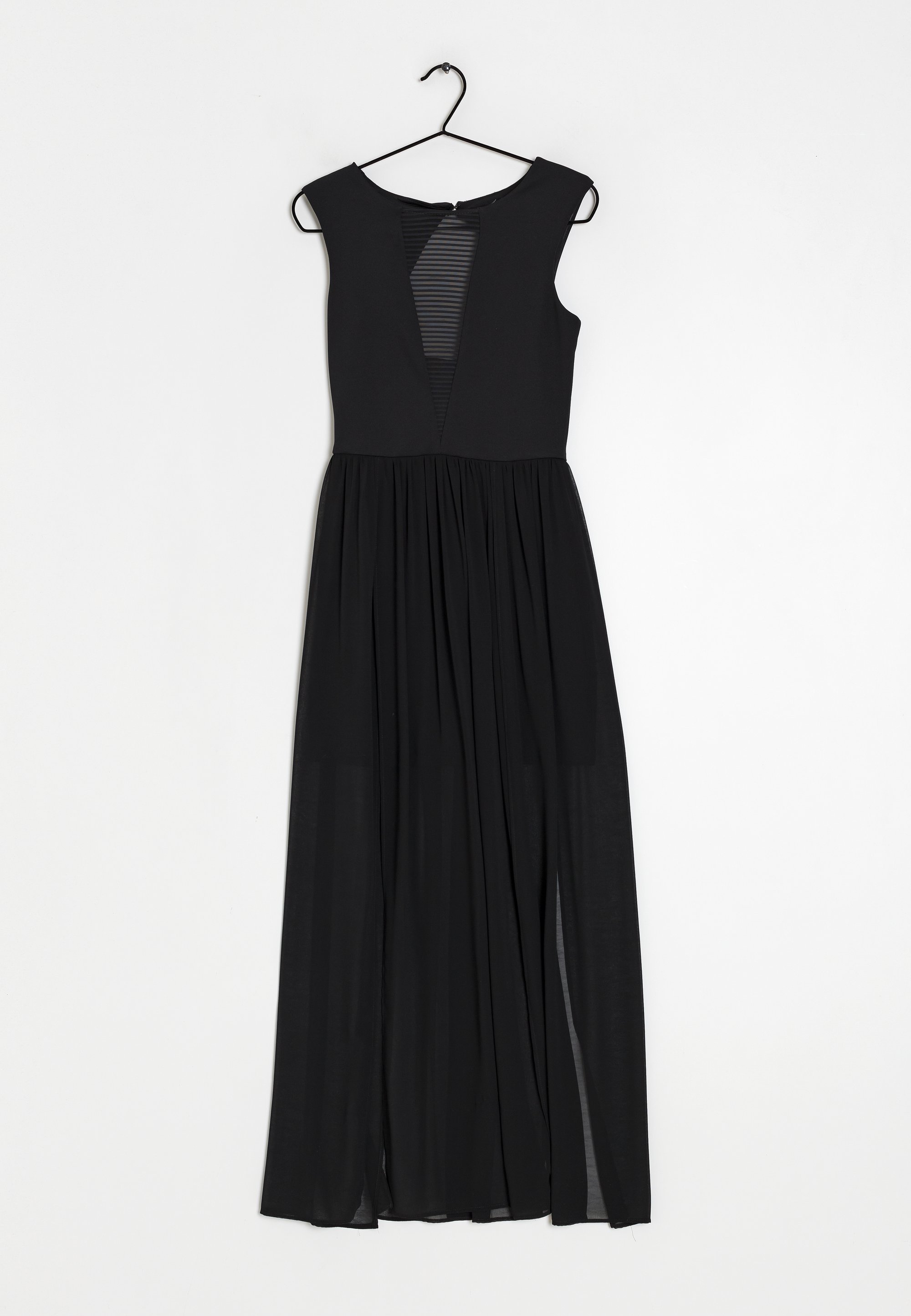 knee length dresses for ladies River island jersey black maxi dress size small brand new – Demelza Online  Store main image 1