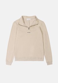 HALF ZIP SWEAT - Sweatshirt - sand