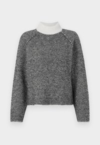 Vero Moda VMFELIZE HIGH NECK PULLOVER - Jersey de punto - birch/black