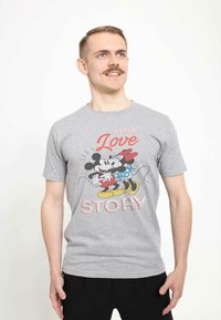 Disney DISNEY CLASSIC MICKEY TRUE LOVE STORY UNISEX - T-shirt z nadrukiem