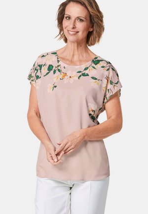 Overhemd - light melba / flowered