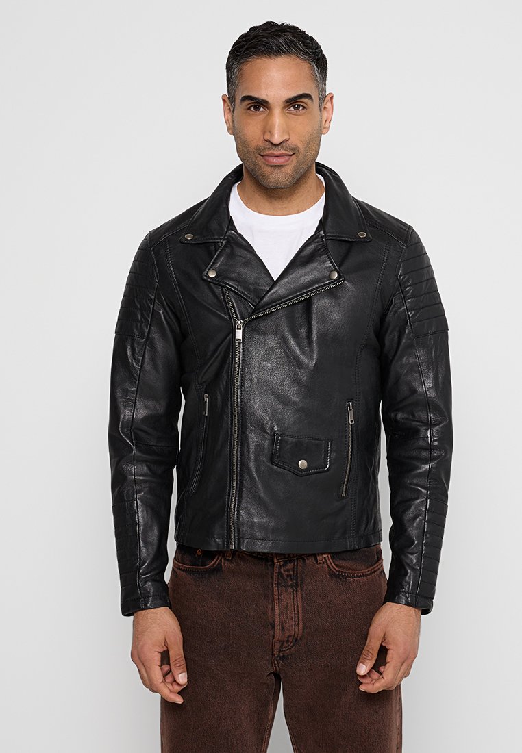 Kaporal Leren jas zwart Kaporal Leren jas zwart