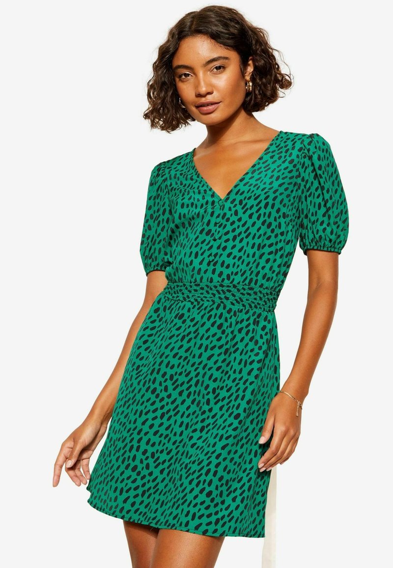 Friends Like These PUFF SLEEVE - REGULAR FIT - Rochie de zi - green
