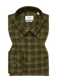 Eterna FLANELLHEMD - MODERN FIT - Camicia - khaki