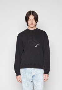 Karl Lagerfeld Jeans REGULAR UNISEX - Sweatshirt - black