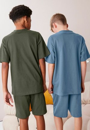 Next 2 PACK  - REGULAR FIT - Nachtwäsche Set - blue green